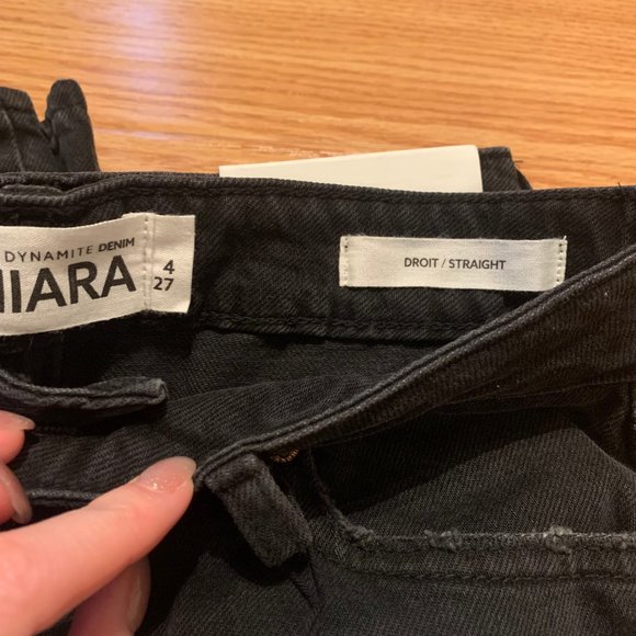 Black Chiara Dynamite Jeans - Picture 7 of 12